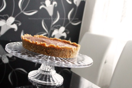 Tre lager tryffelkaka med dulce de leche